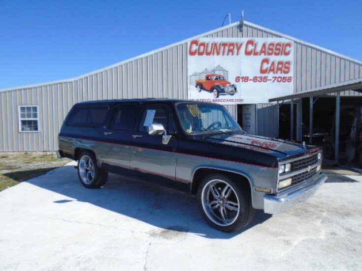 Thumbnail Photo undefined for 1989 Chevrolet Suburban